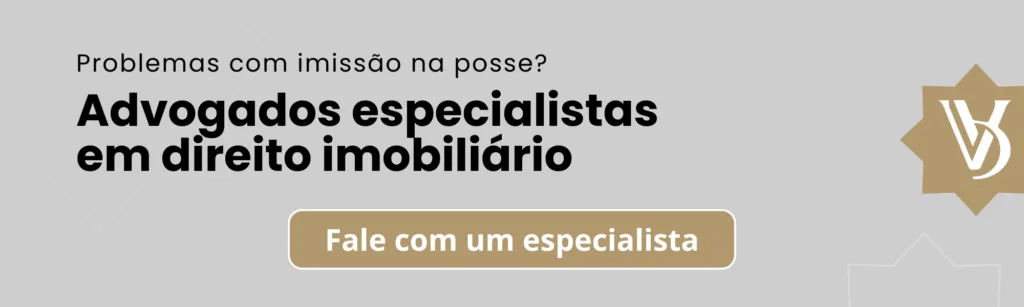 Advogado para imissão na posse
