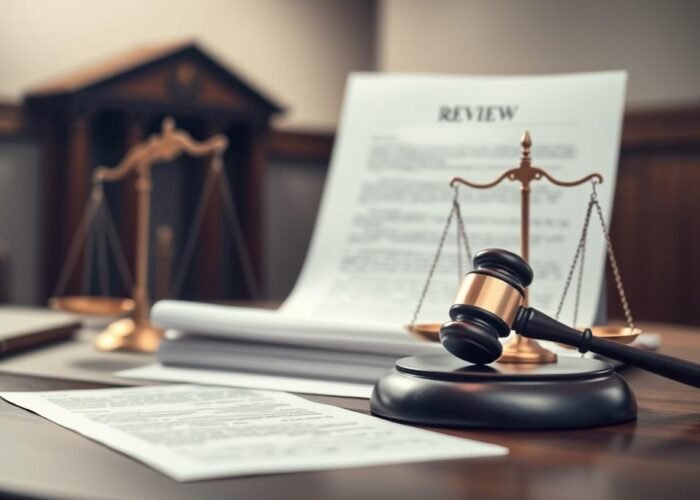 Ação judicial para revisão