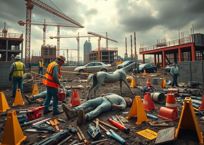 Acidentes de trabalho