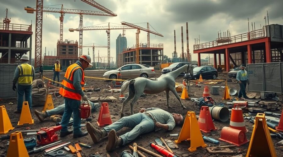 Acidentes de trabalho