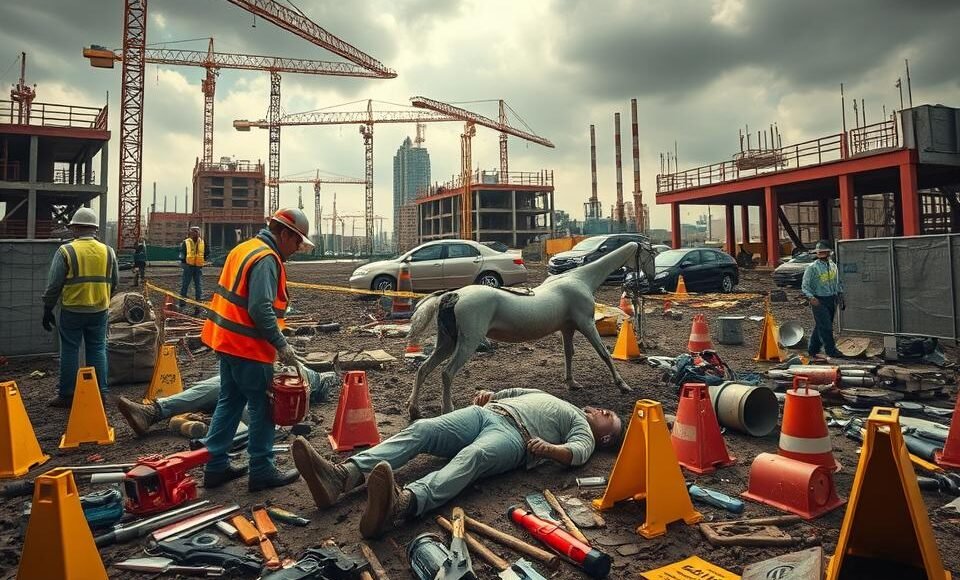 Acidentes de trabalho