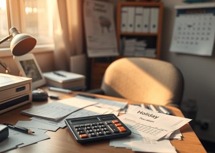 Férias proporcionais e décimo terceiro