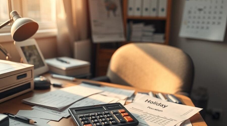 Férias proporcionais e décimo terceiro