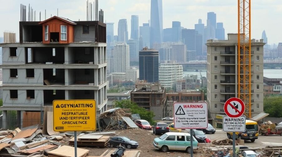 Infrações e construção