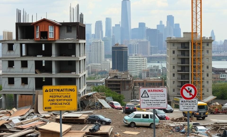 Infrações e construção