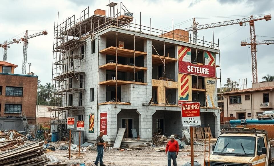 Infrações e construção
