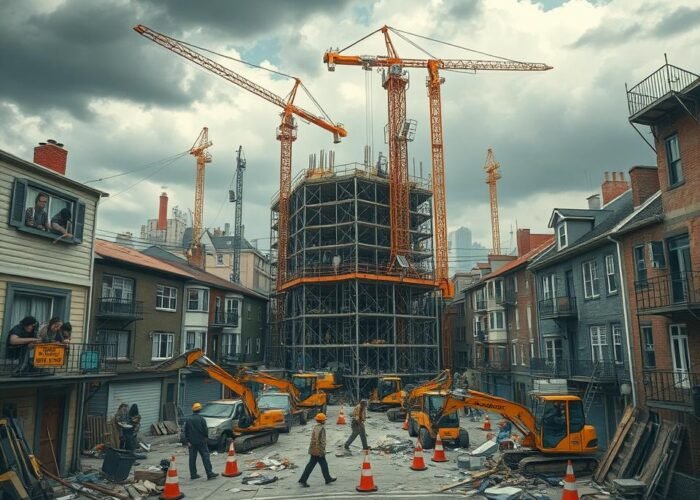 Infrações e construção