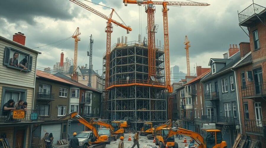 Infrações e construção