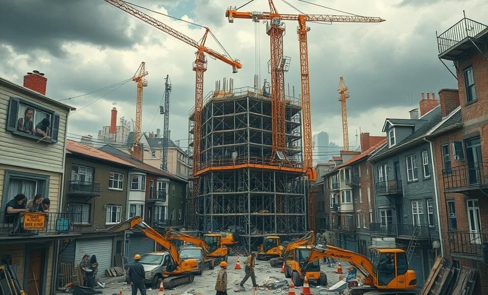 Infrações e construção