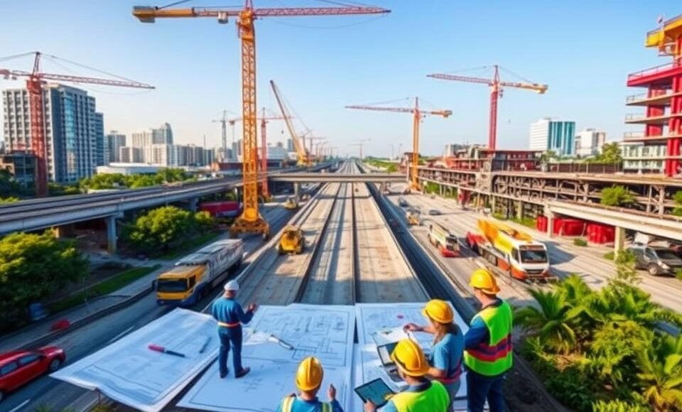 Projetos de infraestrutura