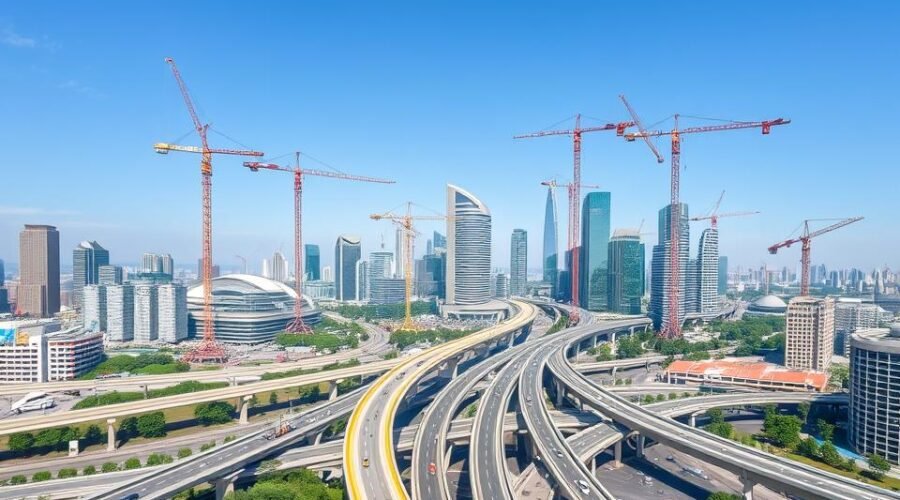 Projetos de infraestrutura