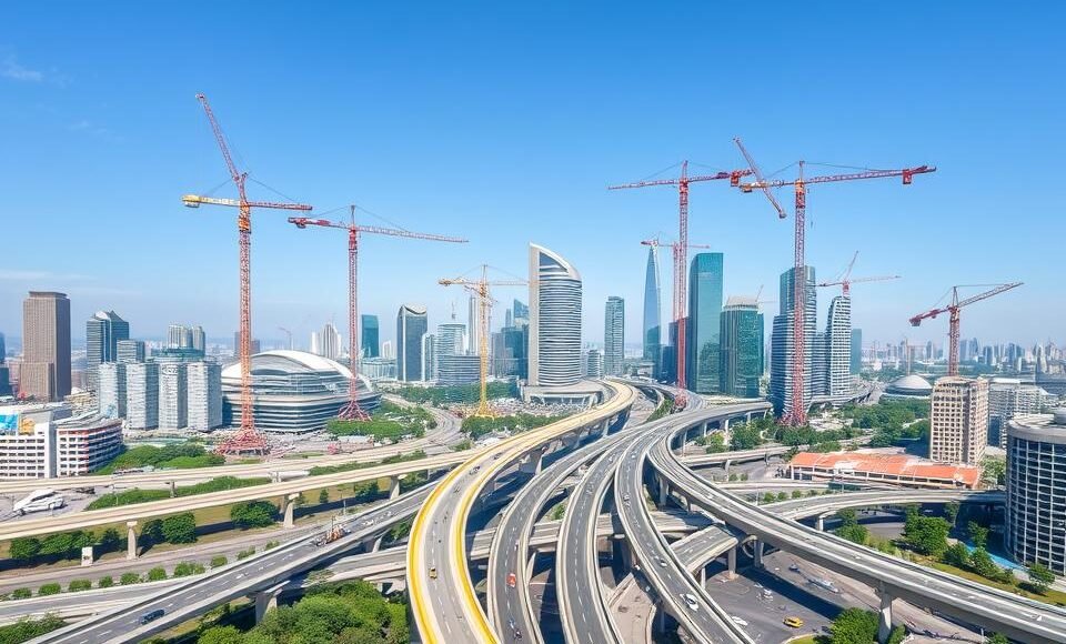 Projetos de infraestrutura