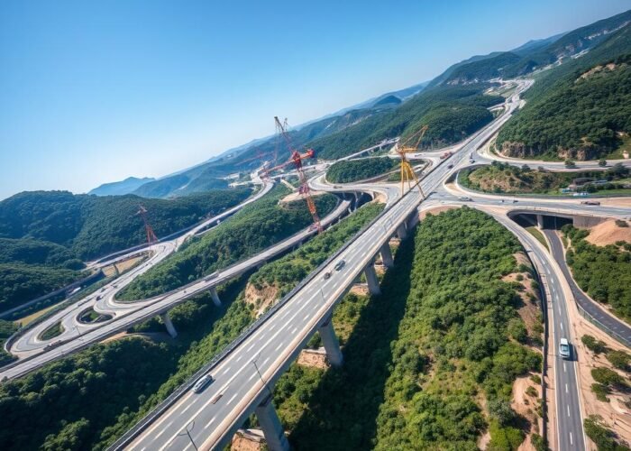 Projetos de infraestrutura