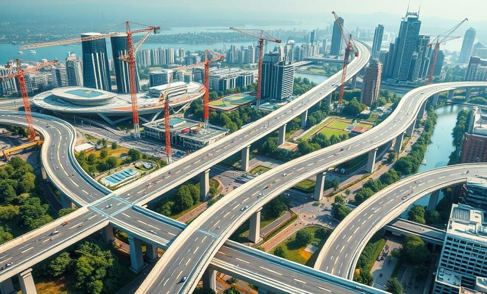 Projetos de infraestrutura