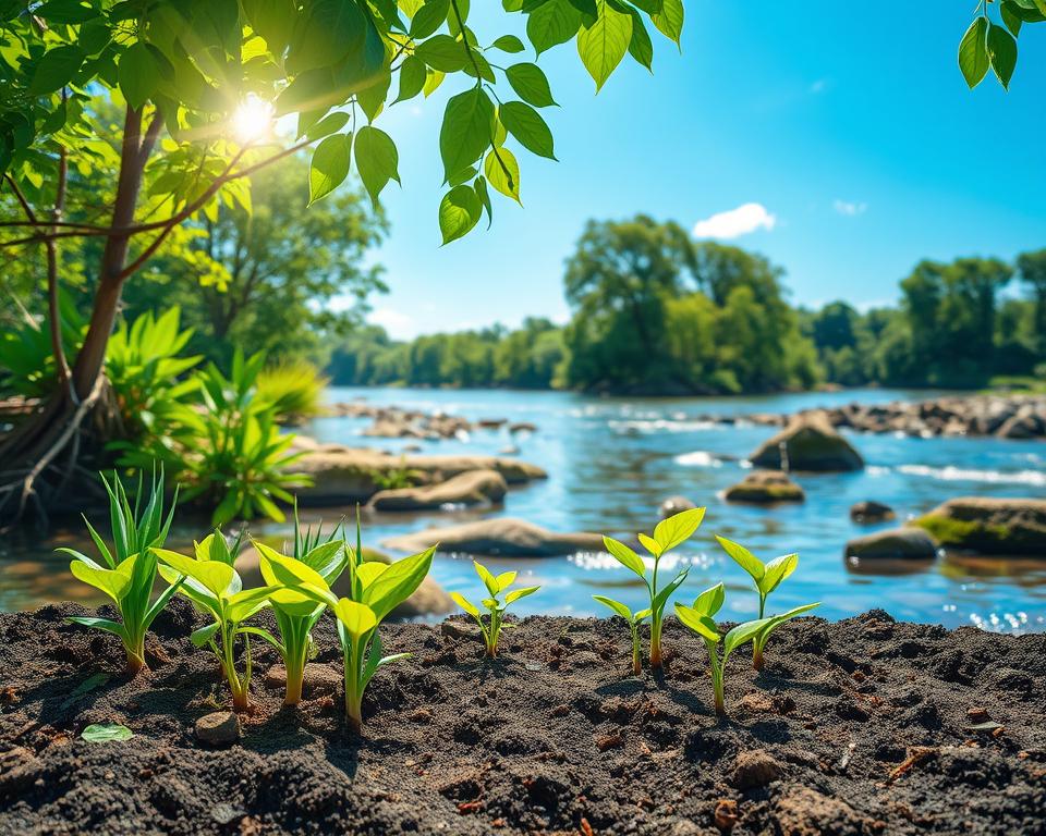 Recuperação e remediação ambiental