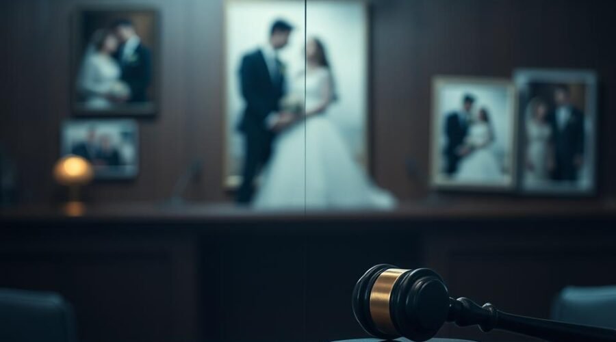 como dar entrada em divorcio