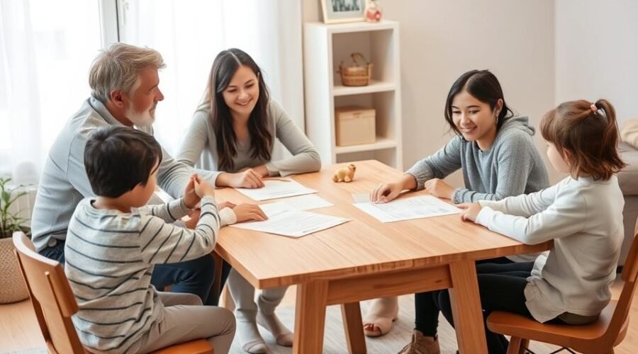divórcio amigável com filhos