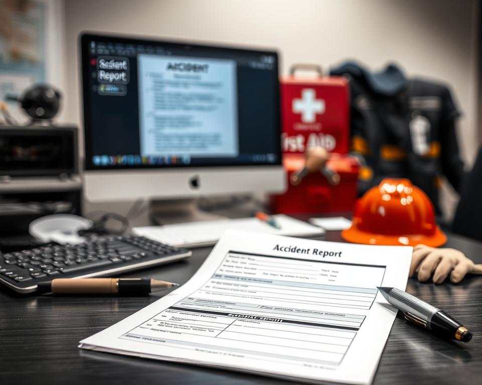 Comunicação de acidente de trabalho Comunicação de acidente de trabalho