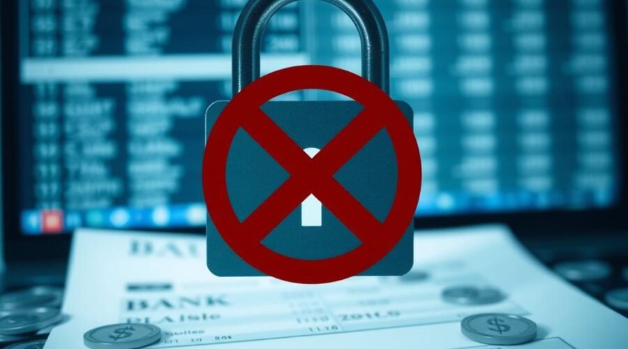 Conta bloqueada