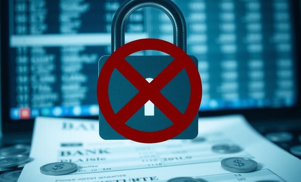 Conta bloqueada