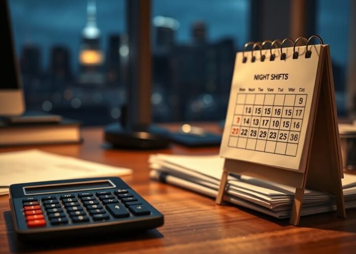 Horas extras e adicional noturno