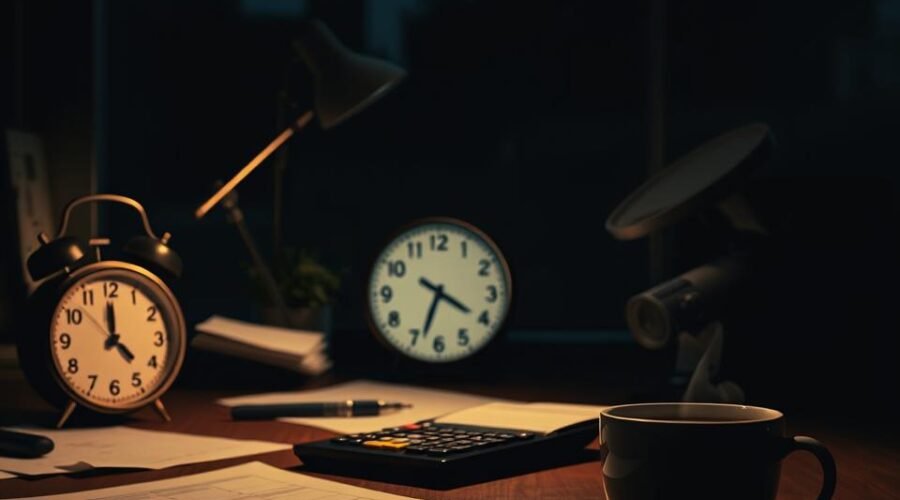 Horas extras e adicional noturno