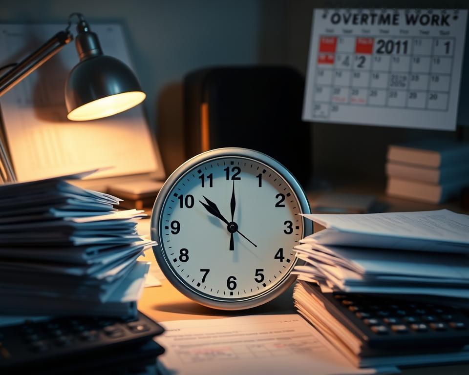 Horas extras e adicional noturno