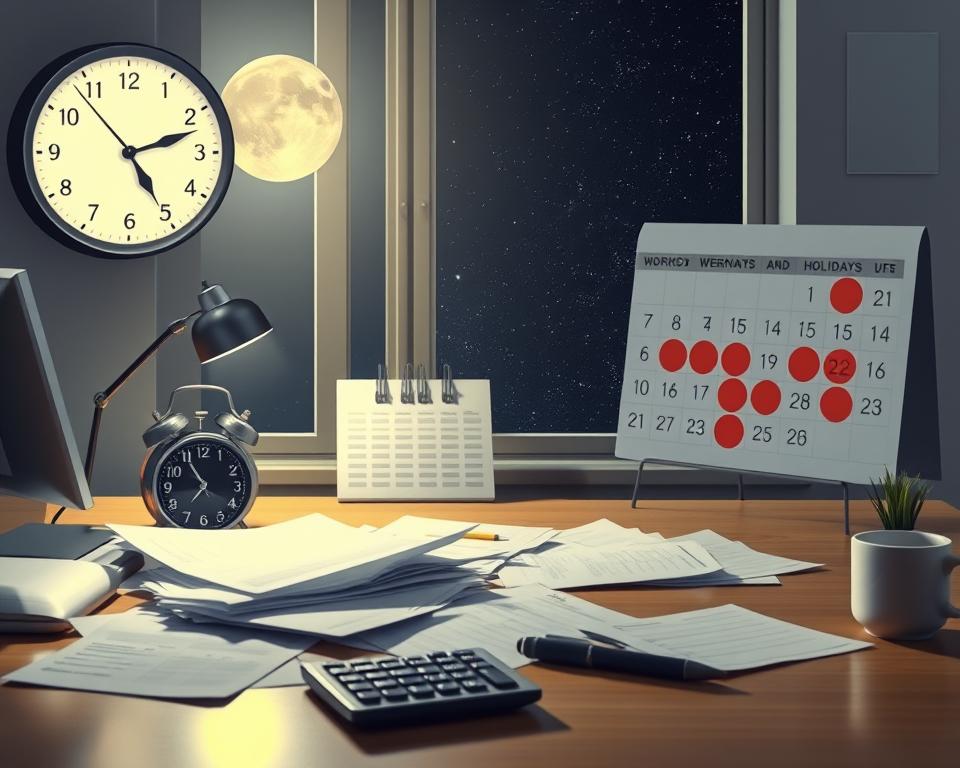 Horas extras e adicional noturno