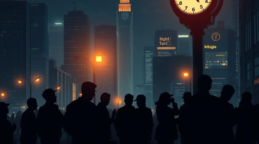 Horas extras e adicional noturno