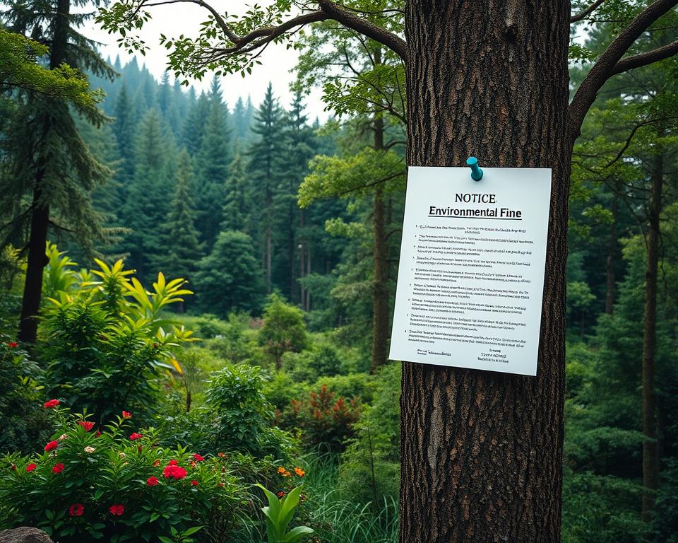 Infrações ambientais e multas