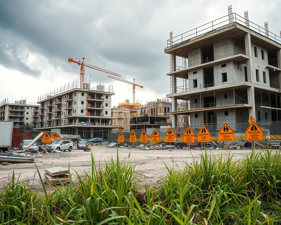 Infrações de construção