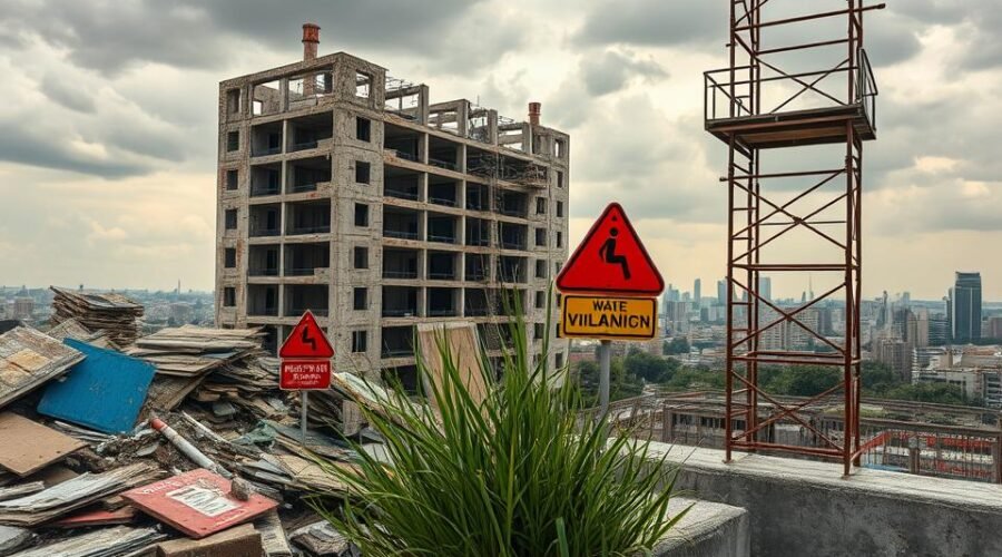 Infrações de construção