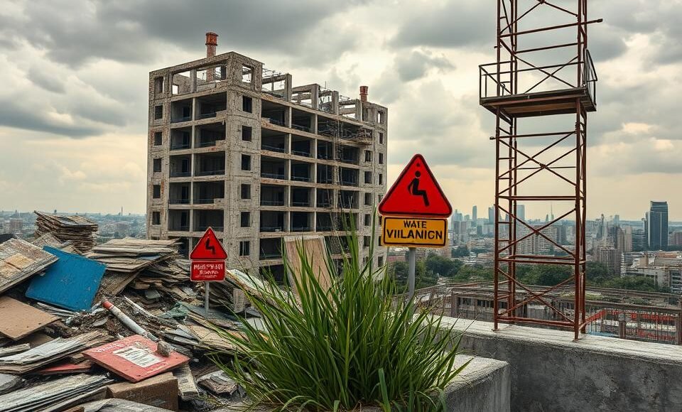 Infrações de construção