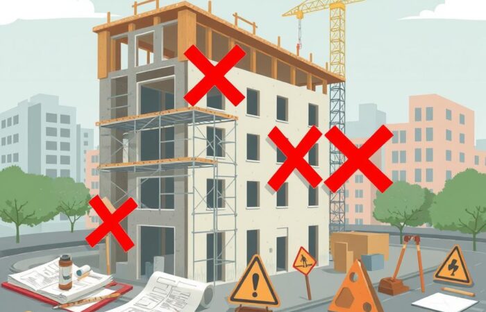 Infrações de construção