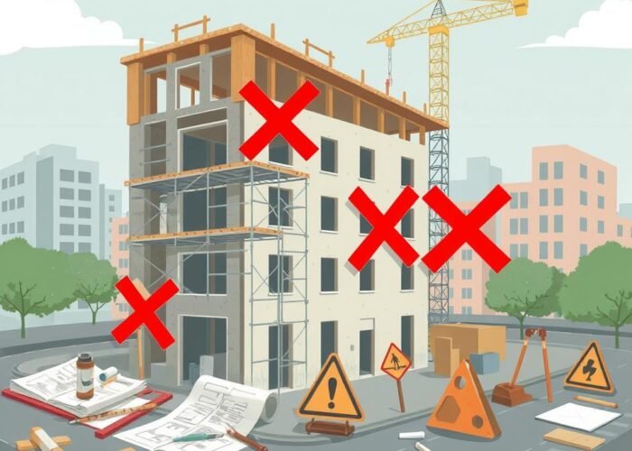 Infrações de construção