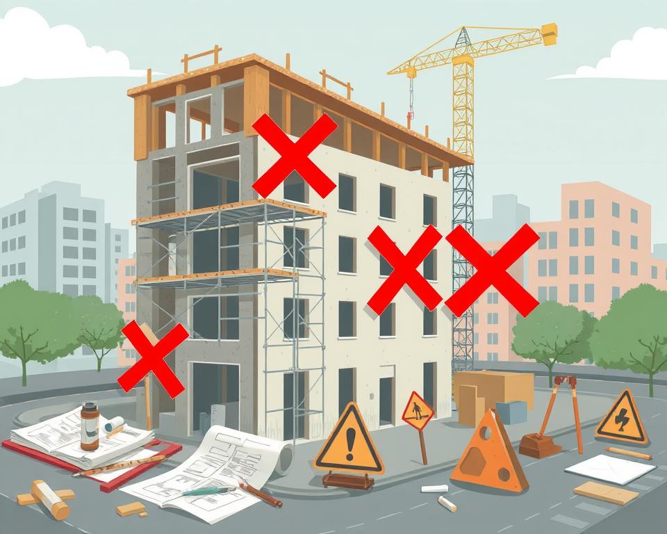 Infrações de construção