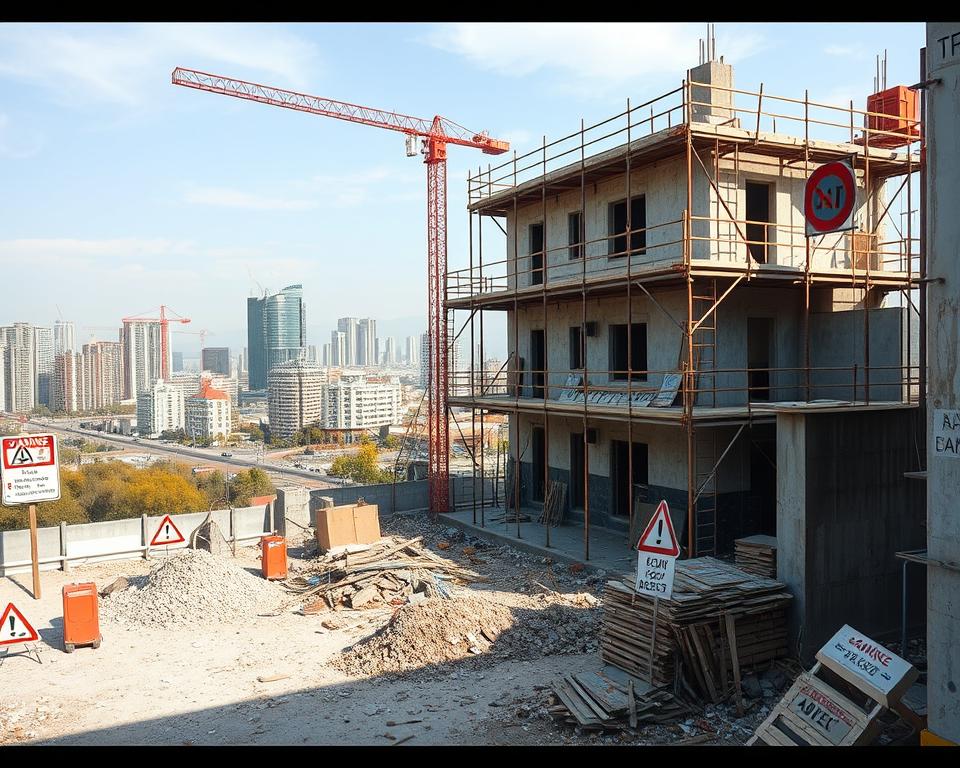 Infrações de construção