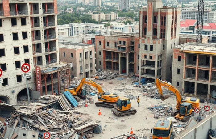 Infrações de construção