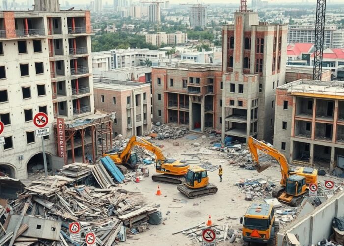 Infrações de construção