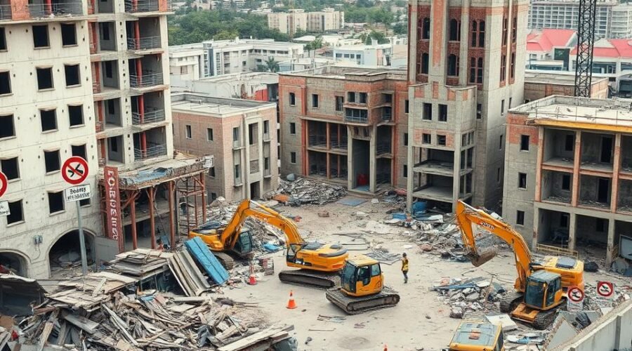 Infrações de construção