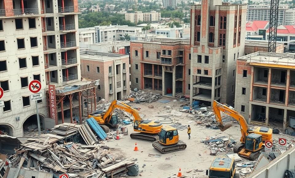 Infrações de construção