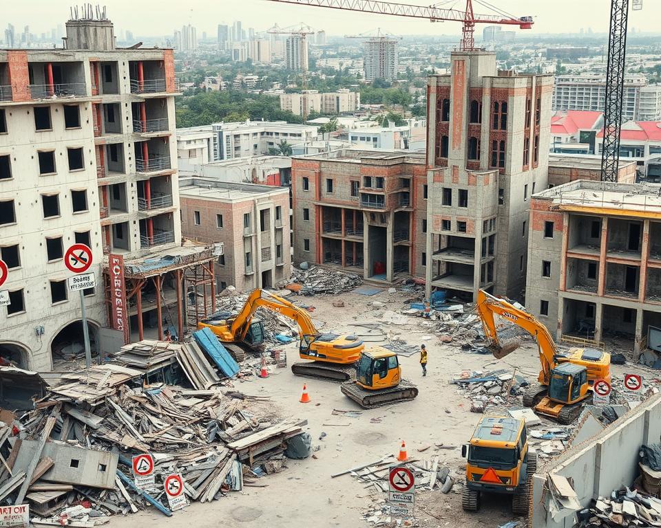 Infrações de construção