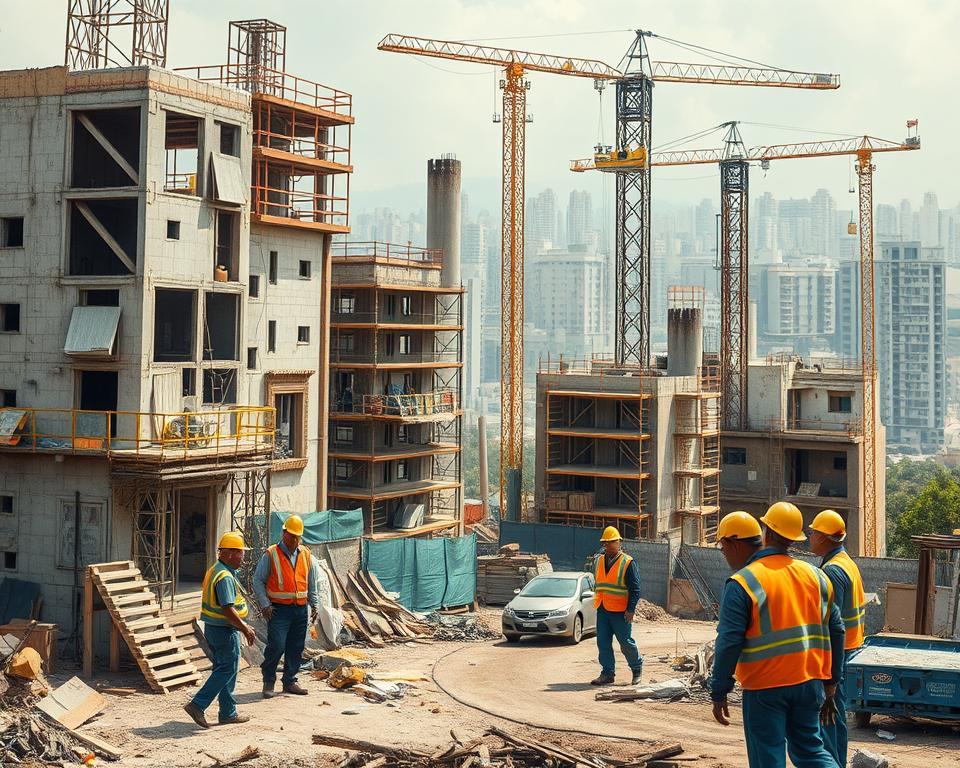 Infrações de construção Infrações de construção