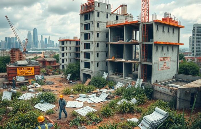 Infrações de construção