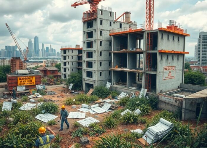 Infrações de construção