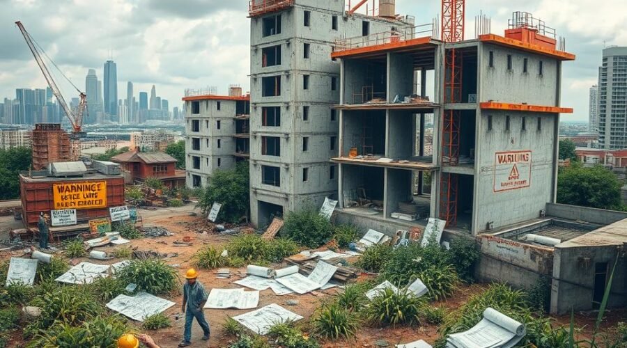 Infrações de construção