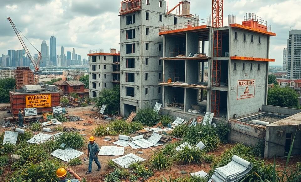 Infrações de construção