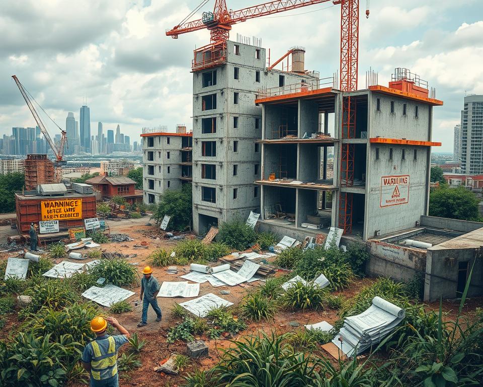 Infrações de construção