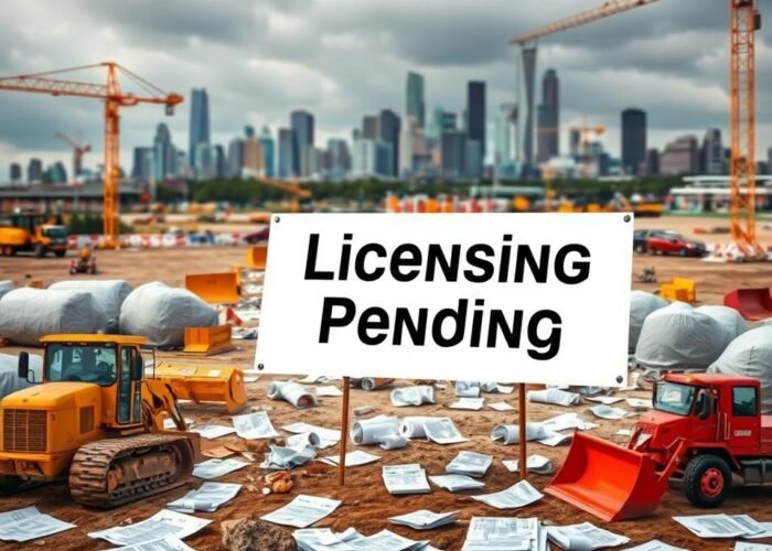 Licenciamento de projetos de infraestrutura