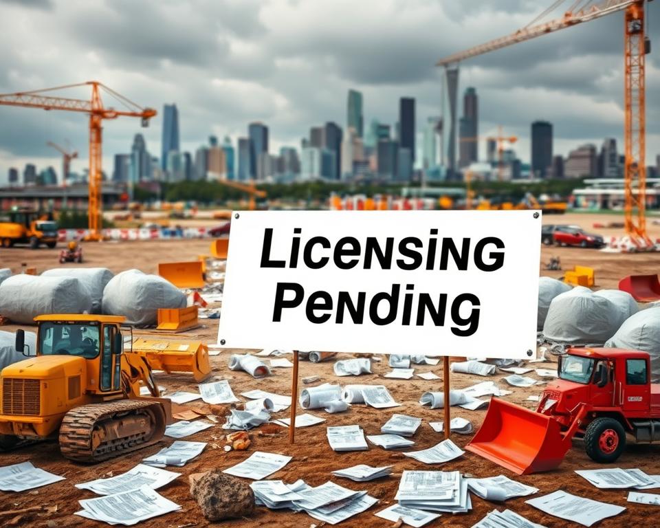 Licenciamento de projetos de infraestrutura